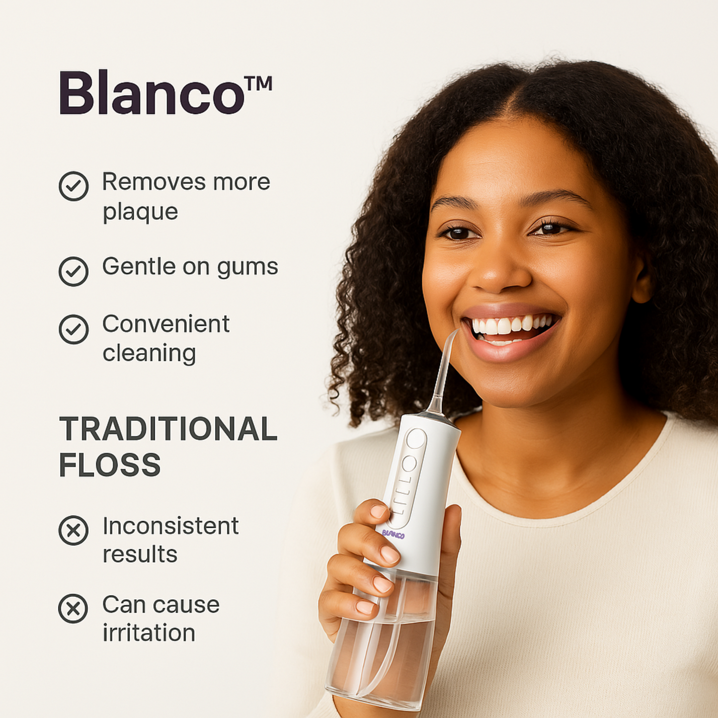 Blanco PowerJet+ Cordless Water Flosser