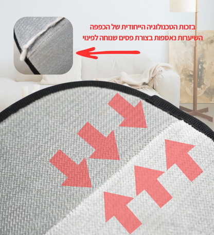 כפפת קושקה - כפפה אלקטרוסטטית להסרת שיער בעלי חיים